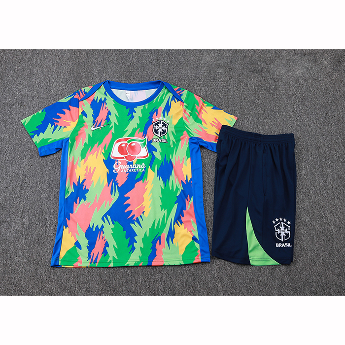 Chandal del Brasil Manga Corta 25-26 Camuflaje - Pantalon Corto